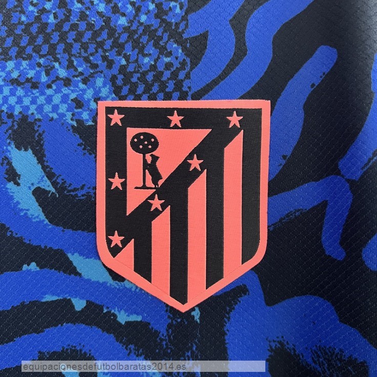 Nuevo Tailandia 3ª Camiseta Atletico Madrid 24/25 Azul Baratas